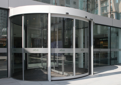 多瑪 KTC-2豪華兩翼旋轉門 現代建筑入口的優雅之選